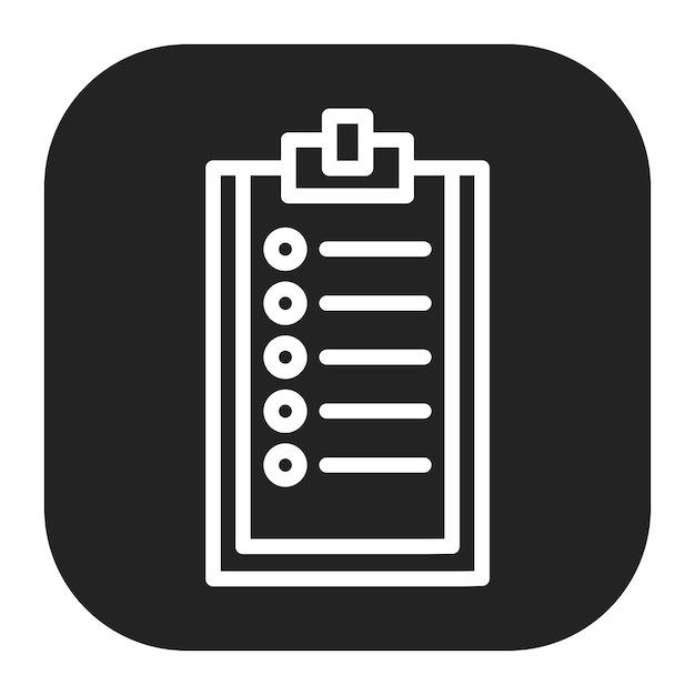 Imagen vectorial del icono de asignación de tareas Puede utilizarse para el plan de acción