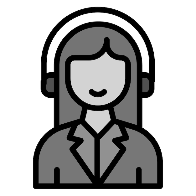 Imagen vectorial de icono asistente Se puede usar para voleibol