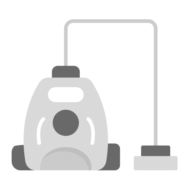 Imagen vectorial del icono de la aspiradora Se puede utilizar para mejoras en el hogar