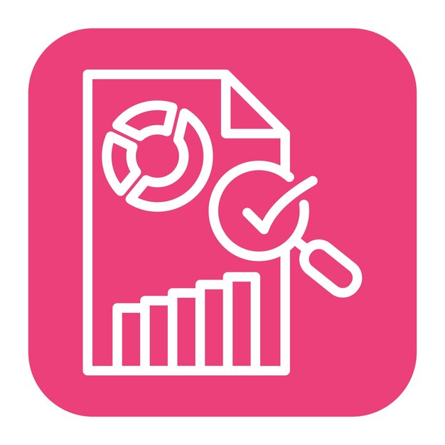 Imagen vectorial del icono de auditoría interna Puede utilizarse para la auditoría empresarial