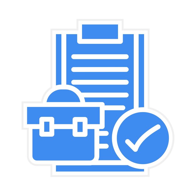 Imagen vectorial del icono de auditoría de procesos empresariales Se puede utilizar para la auditoría empresarial
