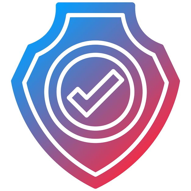 Imagen vectorial de icono de autenticación Puede utilizarse para alojamiento web