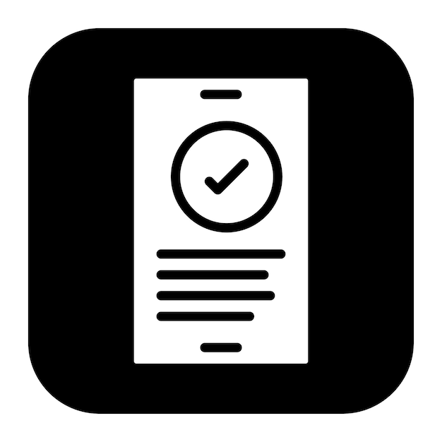 Imagen vectorial de icono de autenticación Puede utilizarse para la seguridad de la información
