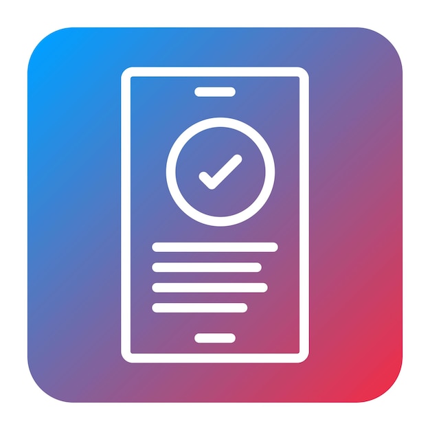 Imagen vectorial de icono de autenticación Puede utilizarse para la seguridad de la información