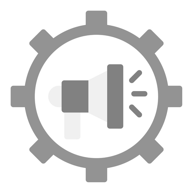 Imagen vectorial de icono de automatización de marketing Se puede usar para Cyberpunk