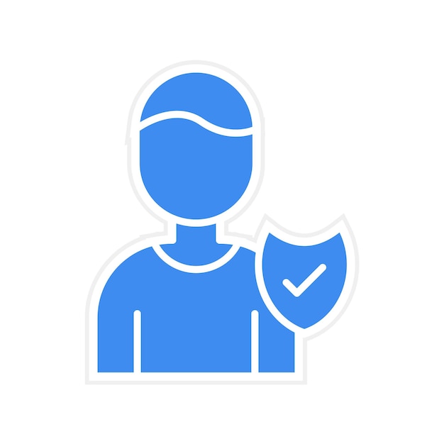 Imagen vectorial del icono de autoridad Se puede utilizar para el marketing de influencers