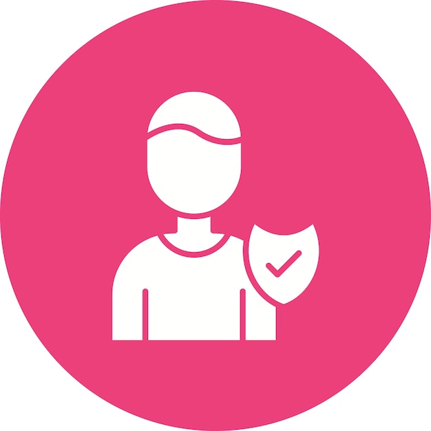 Imagen vectorial del icono de autoridad Se puede utilizar para el marketing de influencers