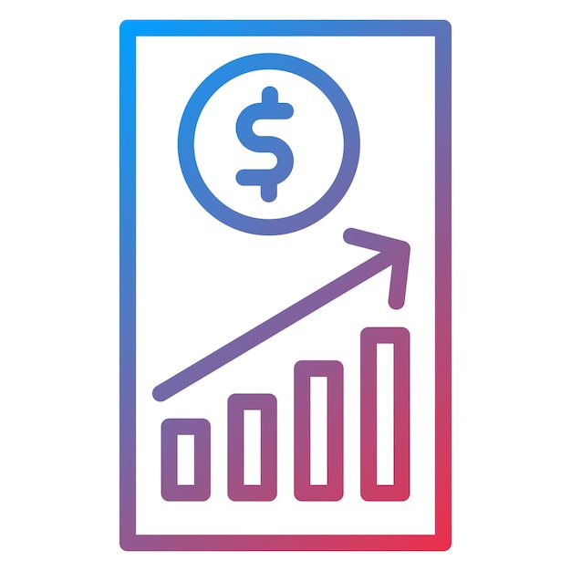 Imagen vectorial del icono de avance Se puede utilizar para Business Analytics