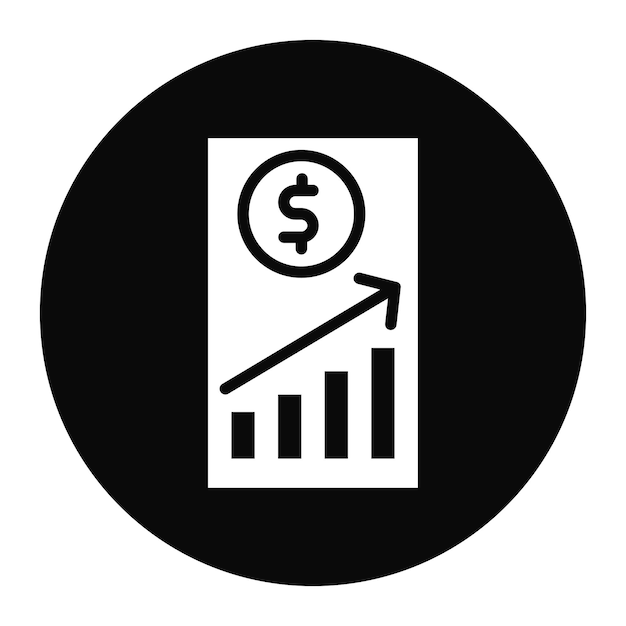 Imagen vectorial del icono de avance Se puede utilizar para Business Analytics