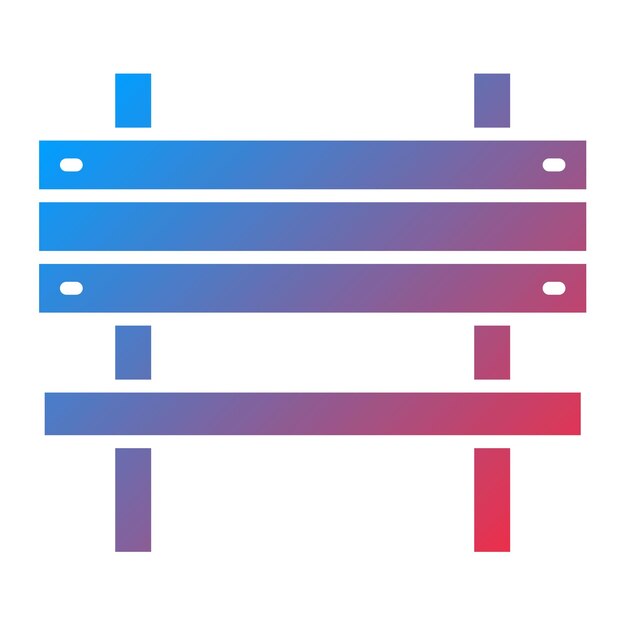 Imagen vectorial del icono del banco Se puede utilizar para Village