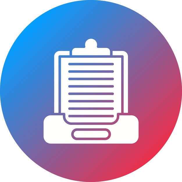 Imagen vectorial del icono de la bandeja de entrada del proyecto Se puede utilizar para la gestión del proyecto