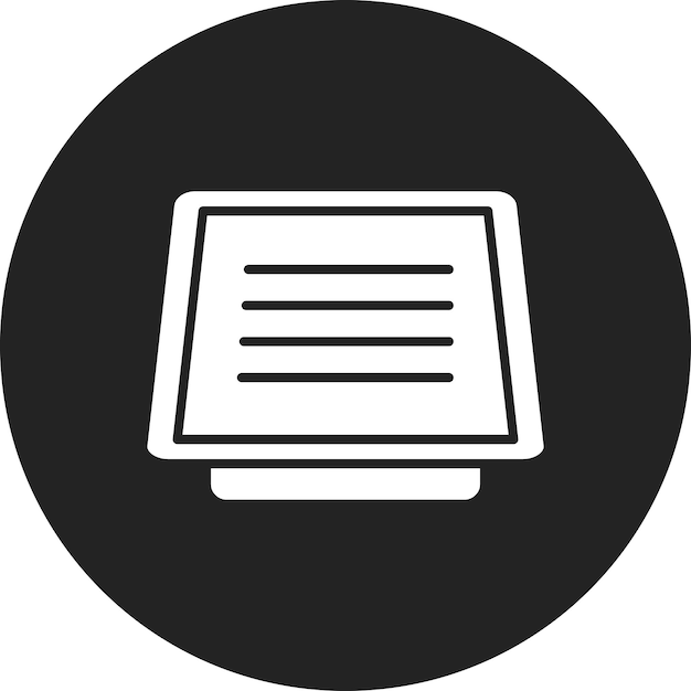 Imagen vectorial del icono de la bandeja de horneado Se puede usar para la panadería