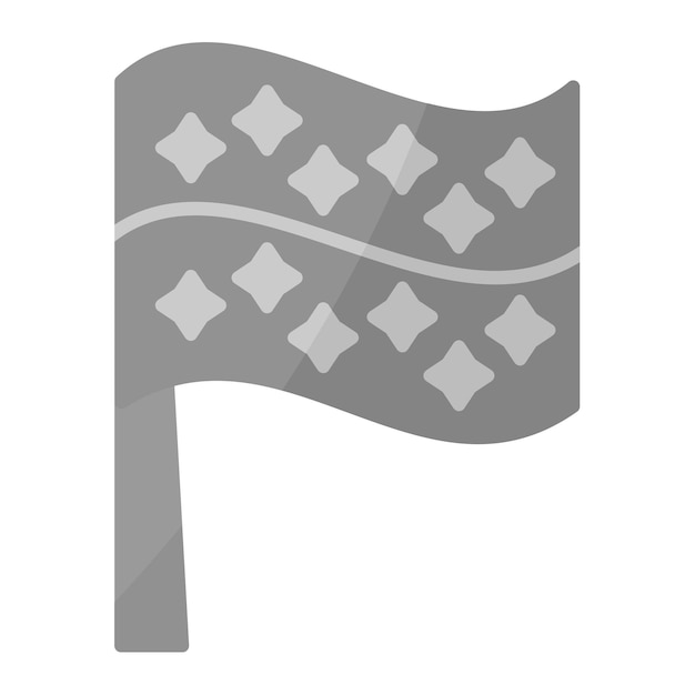 La imagen vectorial del icono de la bandera se puede utilizar para el arranque