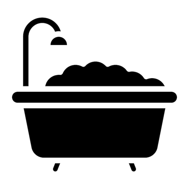 Imagen vectorial del icono del baño Se puede usar para Eid al Adha