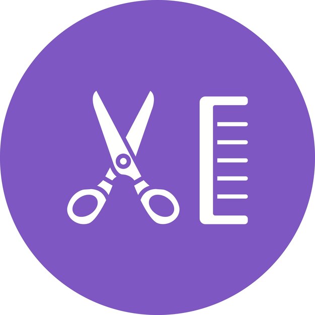 Imagen vectorial del icono del barbero Se puede usar para la peluquería
