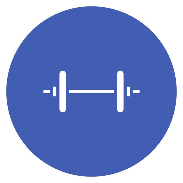 Imagen vectorial del icono de la barra Se puede usar para Fitness