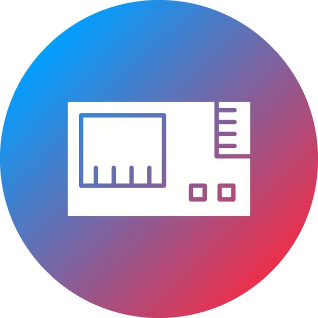 Imagen vectorial del icono de la batería de la cámara Se puede utilizar para la fotografía