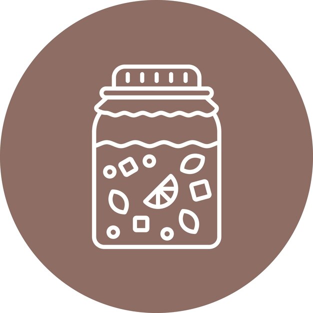 Imagen vectorial del icono de la bebida de infusión Se puede utilizar para bebidas