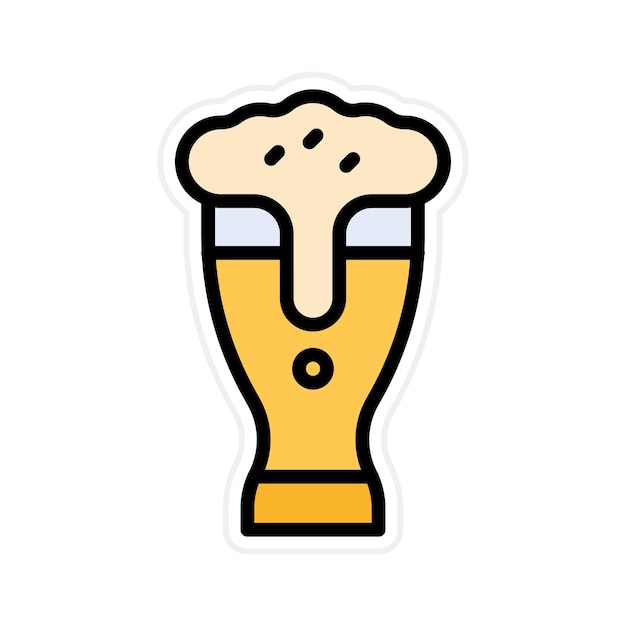 Imagen vectorial del icono de las bebidas Se puede utilizar para el supermercado