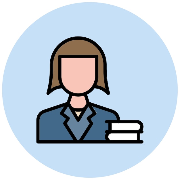 La imagen vectorial del icono de la biblioteca se puede utilizar para la diversidad