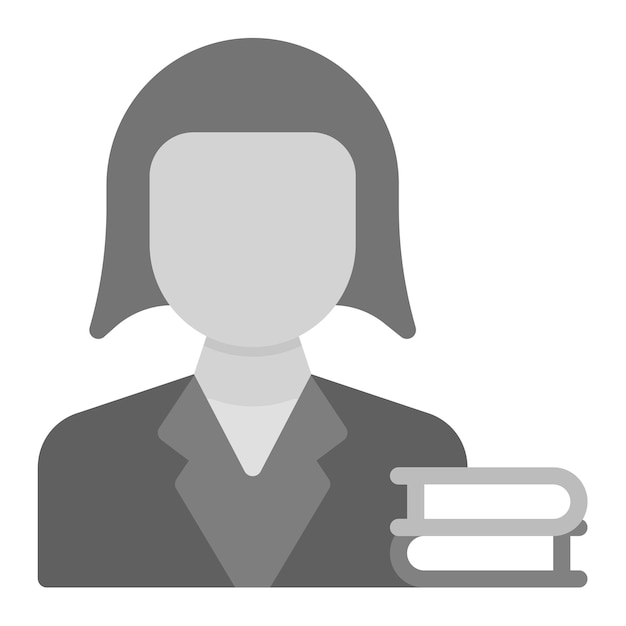 La imagen vectorial del icono de la biblioteca se puede utilizar para la diversidad