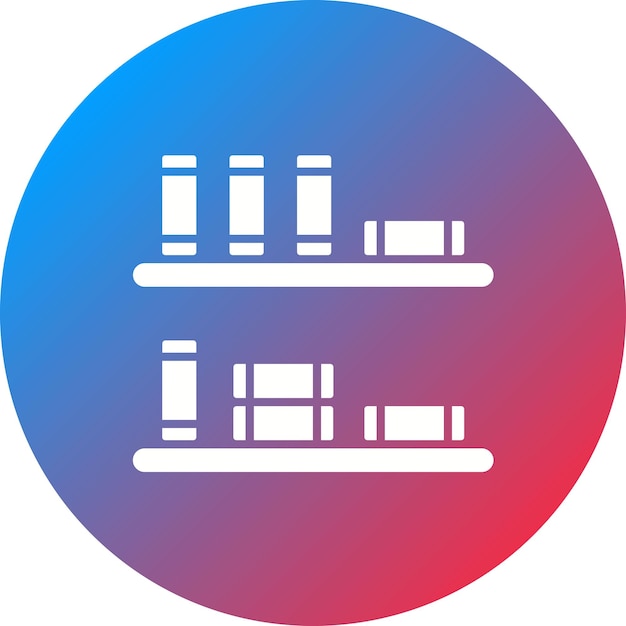 La imagen vectorial del icono de la biblioteca se puede utilizar para la Universidad