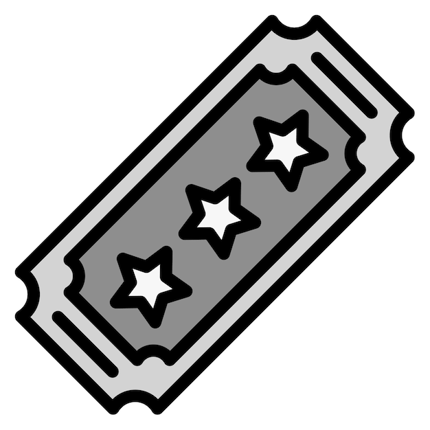 Imagen vectorial del icono de las billetas Se puede utilizar para la metalurgia