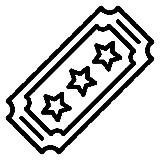 Imagen vectorial del icono de las billetas Se puede utilizar para la metalurgia