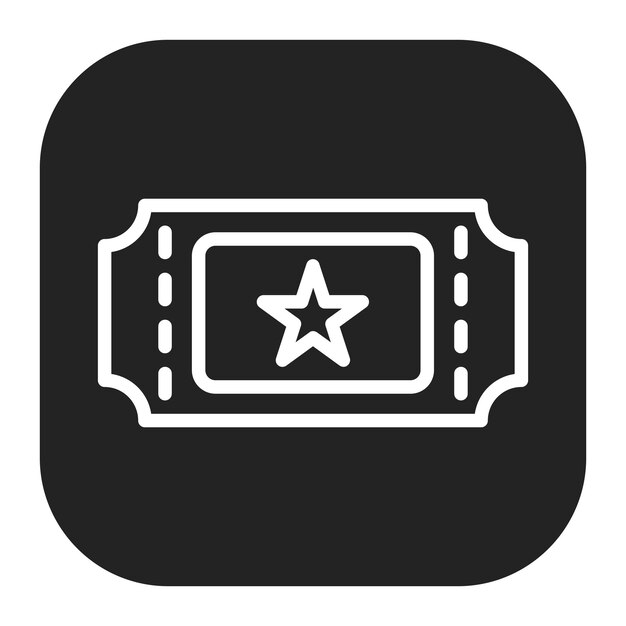 Imagen vectorial del icono del billete Se puede utilizar para el avión