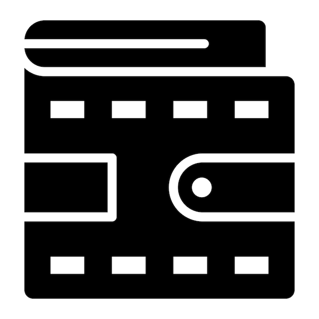 Imagen vectorial del icono de la billetera Se puede utilizar para la tienda en línea