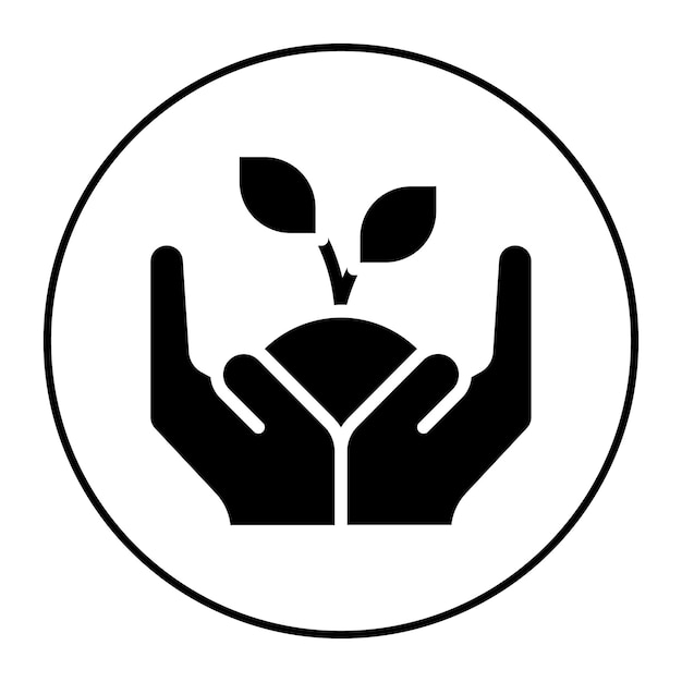 Imagen vectorial del icono de la biodiversidad Se puede utilizar para el Día Mundial del Medio Ambiente