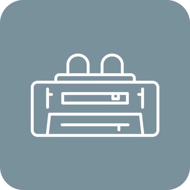Imagen vectorial del icono de la bolsa deportiva Se puede usar para atletismo