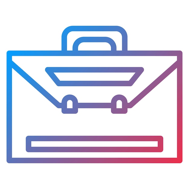 Imagen vectorial del icono de la bolsa Se puede usar para imprimir