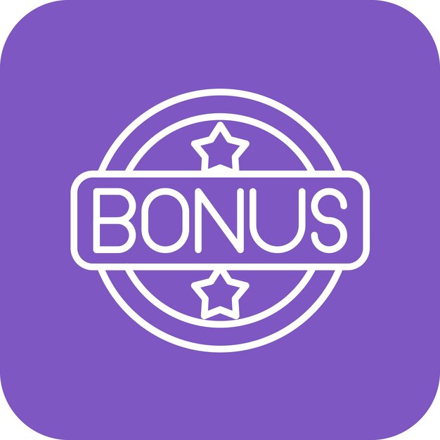 La imagen vectorial del icono de bonificación se puede utilizar para las ventas