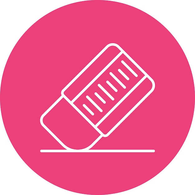 Imagen vectorial del icono del borrador Se puede utilizar para la creatividad