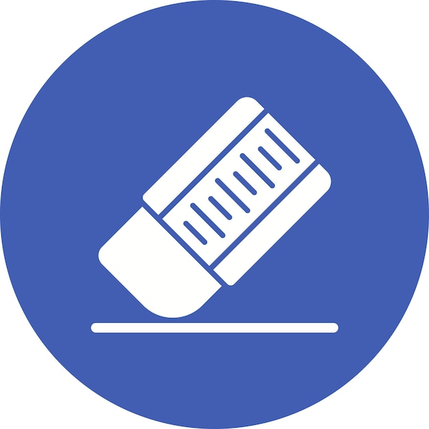 Imagen vectorial del icono del borrador Se puede utilizar para la creatividad