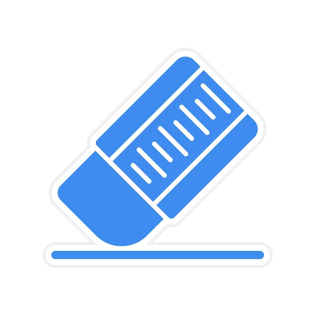 Imagen vectorial del icono del borrador Se puede utilizar para la creatividad