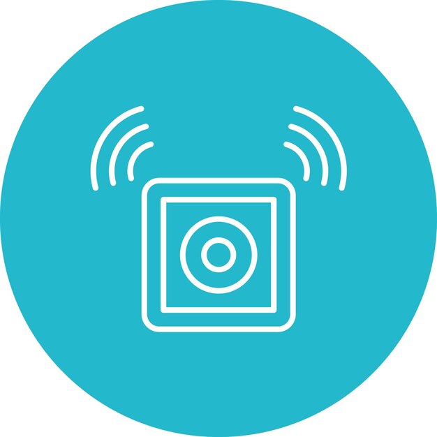 Imagen vectorial del icono del botón de emergencia Se puede utilizar para los servicios de emergencia
