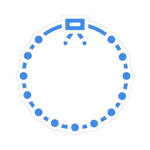 Imagen vectorial del icono del brazalete Se puede usar para lujo