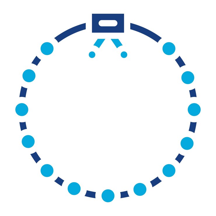 Vector imagen vectorial del icono del brazalete se puede usar para lujo