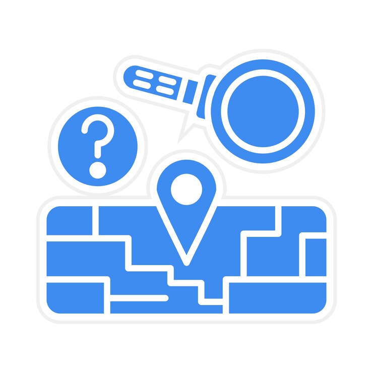 Vector imagen vectorial del icono del buscador de ubicaciones se puede utilizar para los servicios de dinero en línea