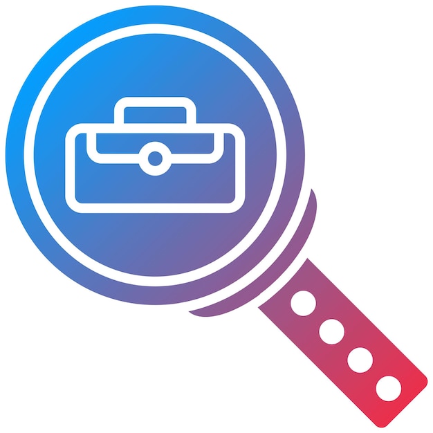 Imagen vectorial del icono de búsqueda Puede utilizarse para el arranque