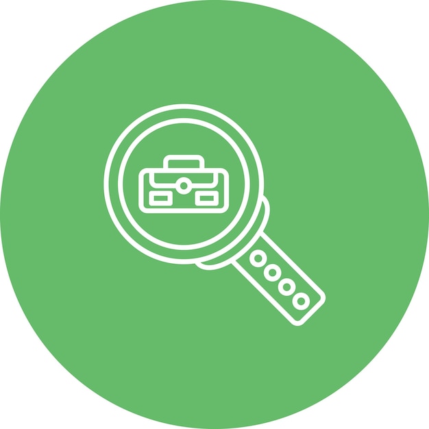 Imagen vectorial del icono de búsqueda Puede utilizarse para el arranque
