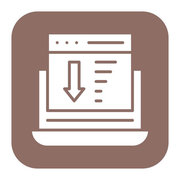 Imagen vectorial de icono Byline Se puede usar para el periodismo