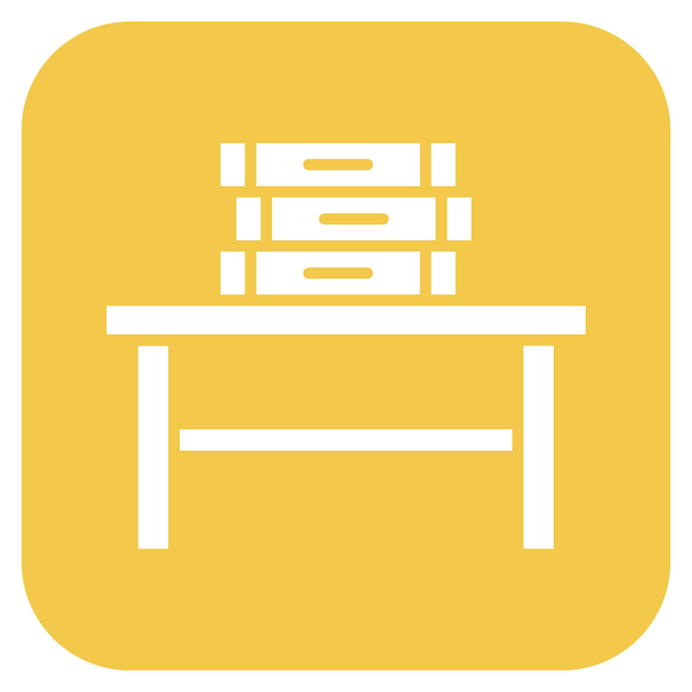 Imagen vectorial del icono de la cabina de estudio Puede utilizarse para Office