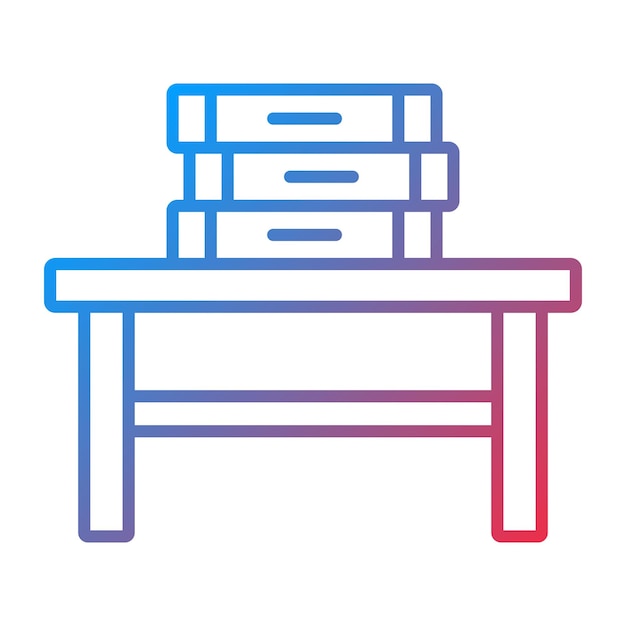 Imagen vectorial del icono de la cabina de estudio Puede utilizarse para Office