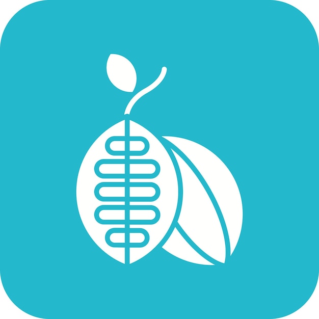 La imagen vectorial del icono de cacao se puede usar para In The Wild
