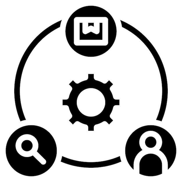 Imagen vectorial del icono de la cadena de suministro Puede utilizarse para servicios profesionales