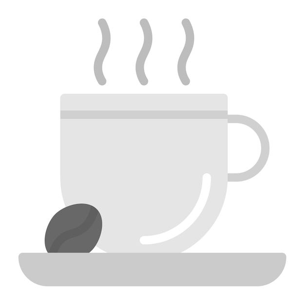 Imagen vectorial del icono del café Se puede utilizar para el espacio de coworking