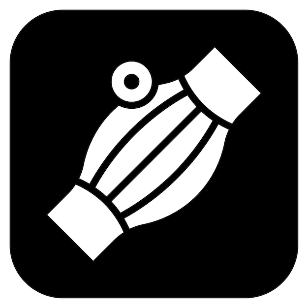 Imagen vectorial del icono de los calambres musculares Se puede usar para el dolor corporal
